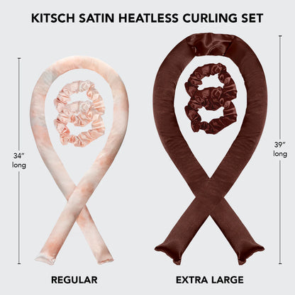 heatless hair curler ( satin )