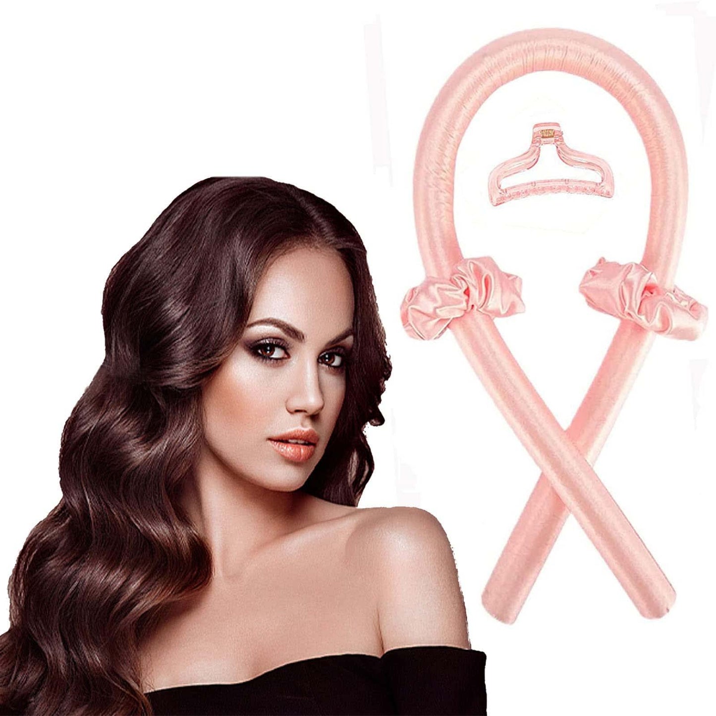 heatless hair curler ( satin )