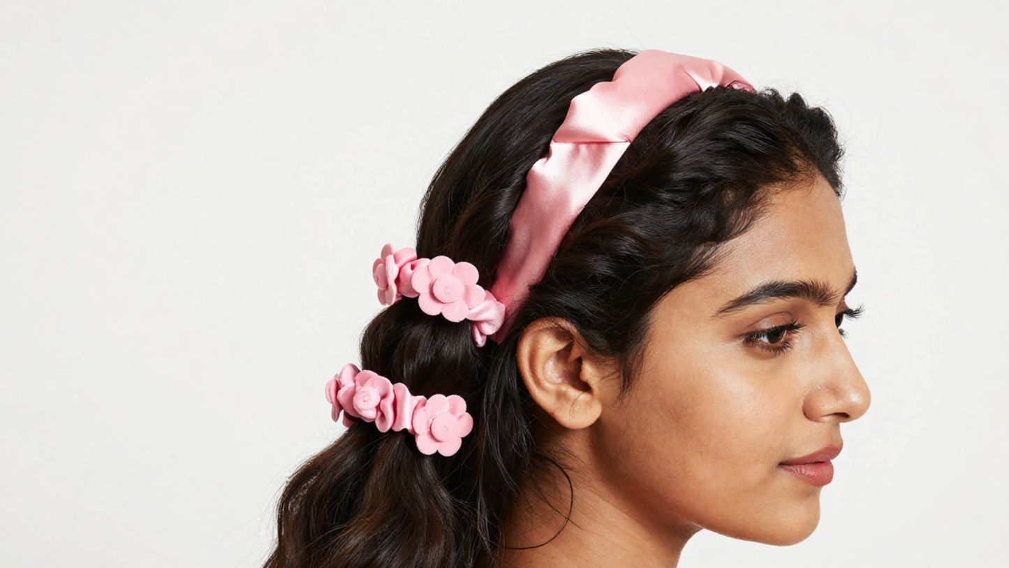 heatless hair curler ( satin )